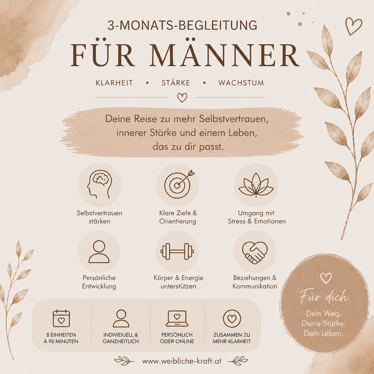 Begleitung für Männer 